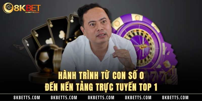 Hành trình từ con số 0 đến nền tảng trực tuyến top 1